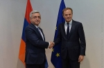 Սերժ Սարգսյանը՝ Դոնալդ Տուսկին