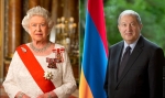 Անկախության օրվա առթիվ ՀՀ նախագահին շնորհավորական ուղերձ է հղել Թագուհի Եղիսաբեթ Երկրորդը