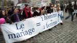 Փարիզում ավելի քան 500 հազար մարդ դեմ է դուրս եկել միասեռ ամուսնություններին