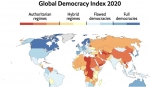 Հայաստանը նահանջել է ըստ Economist-ի 2020 թ-ի Ժողովրդավարության ցուցանիշի