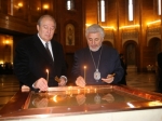 Արմեն Սարգսյանն այցելել է Մոսկվայի հայկական եկեղեցի
