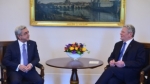 Հայաստանի և Գերմանիայի նախագահները քննարկել են իրավիճակը շփման գծում