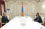 Արարատ Միրզոյանը հանդիպել է «Հանրապետություն» կուսակցության նախագահ Արամ Սարգսյանի հետ