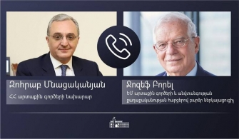 Զոհրաբ Մնացականյանի, Ջեյհուն Բայրամովի և Ջոզեֆ Բորելի հեռախոսազրույցը