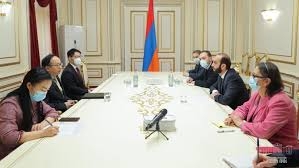 Արարատ Միրզոյանը Չինաստանի դեսպանի հետ քննարկել է գերիների վերադարձի, հայ-չինական տնտեսական կապերի հարցեր