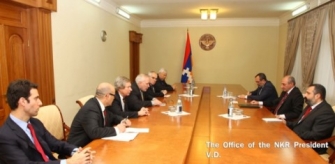 Բակո Սահակյանը հանդիպել է ԵԱՀԿ ՄԽ համանախագահներին