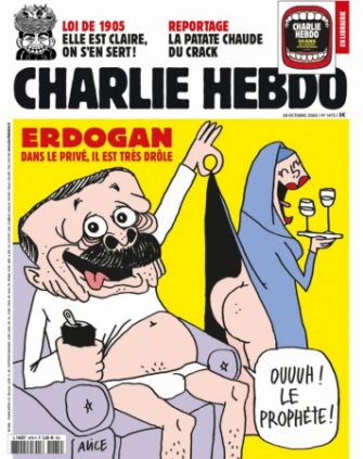 «Charlie Hebdo»-ն Էրդողանի ծաղրանկար է հրապարակել