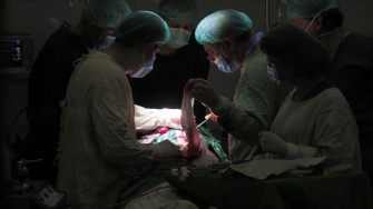 Ռուս խաղաղապահների բժշկական ջոկատը Ստեփանակերտում դաշտային հիվանդանոց է հիմնել